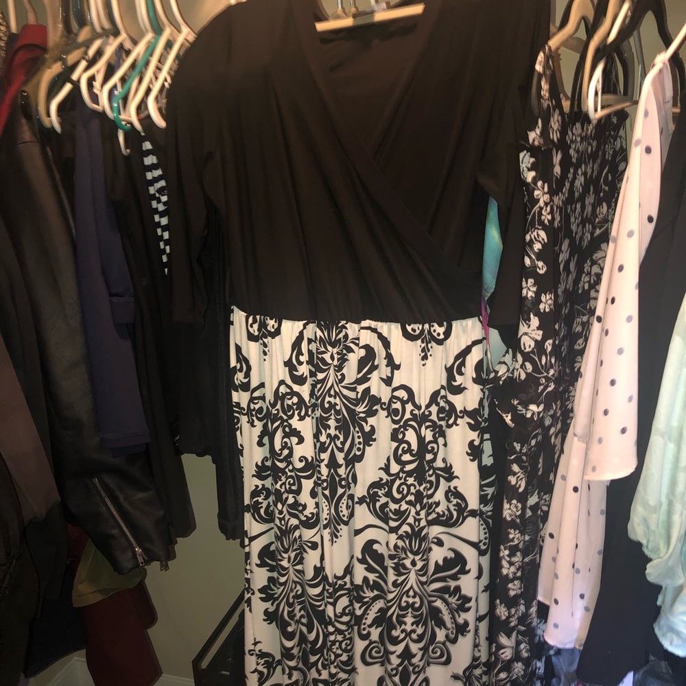 Never worn maxi dress! Ankle length